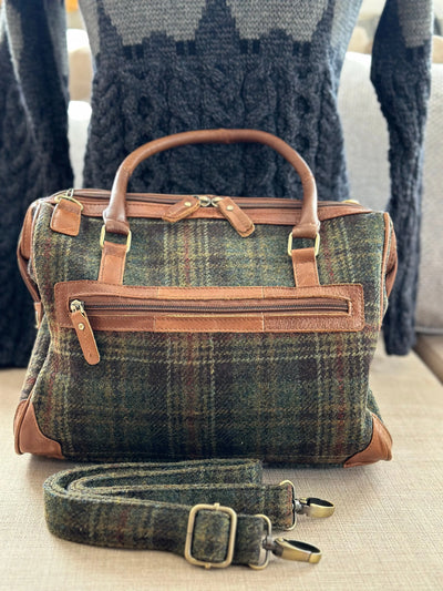 Cork Weekender Reisetasche Tweed und Leder