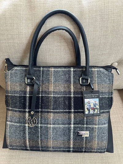 Kent - Irish Tweed Tote grey