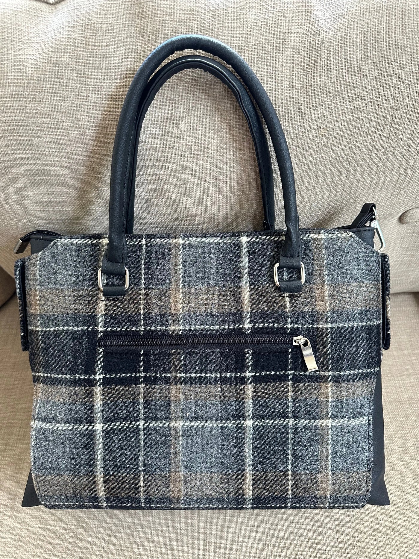 Kent - Irish Tweed Tote grey