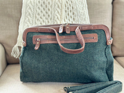 Weekender tweed and leather Sixth Edition