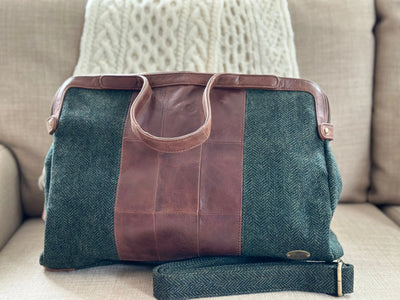 Weekender tweed and leather Sixth Edition