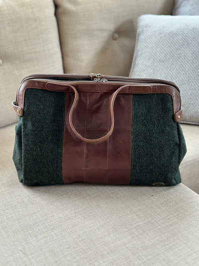 Weekender tweed and leather Sixth Edition