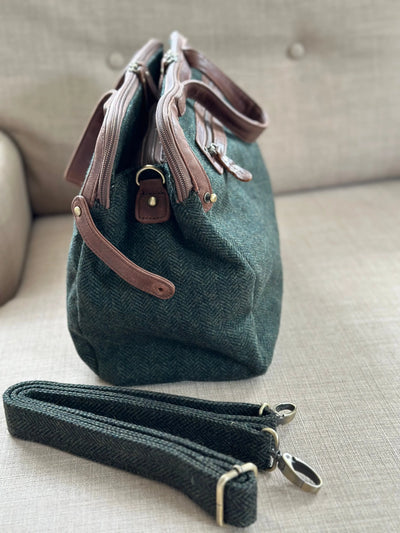 Weekender tweed and leather Sixth Edition