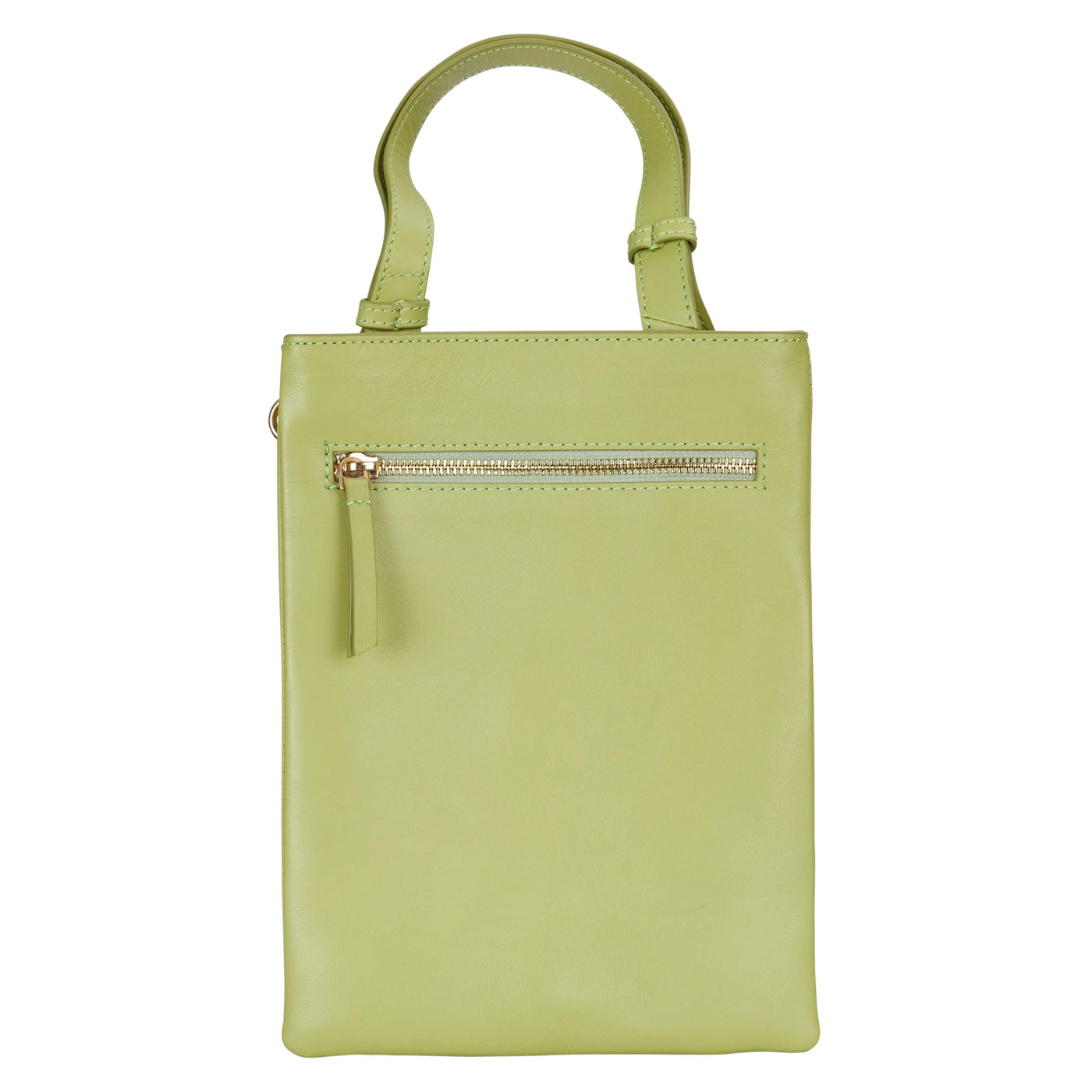 Twin Crossbody and Handbag in trendy lime green