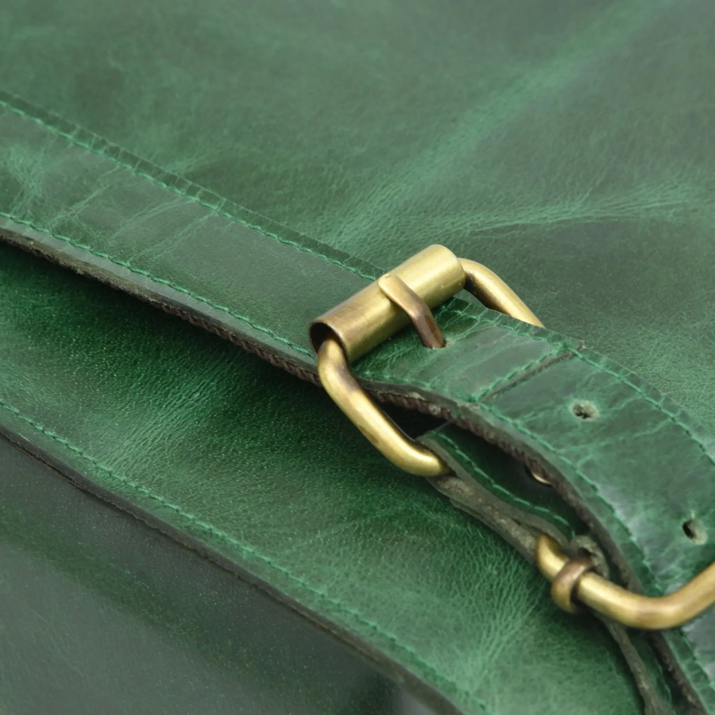 Jay Rucksack emerald marble green leather