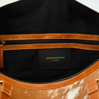Kitzbuhel fur and leather weekender bag - Sixth Edition