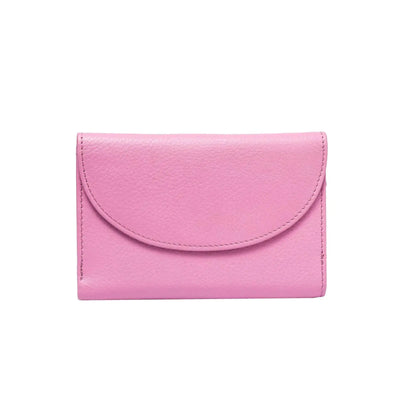 Pauline supple leather wallet pink